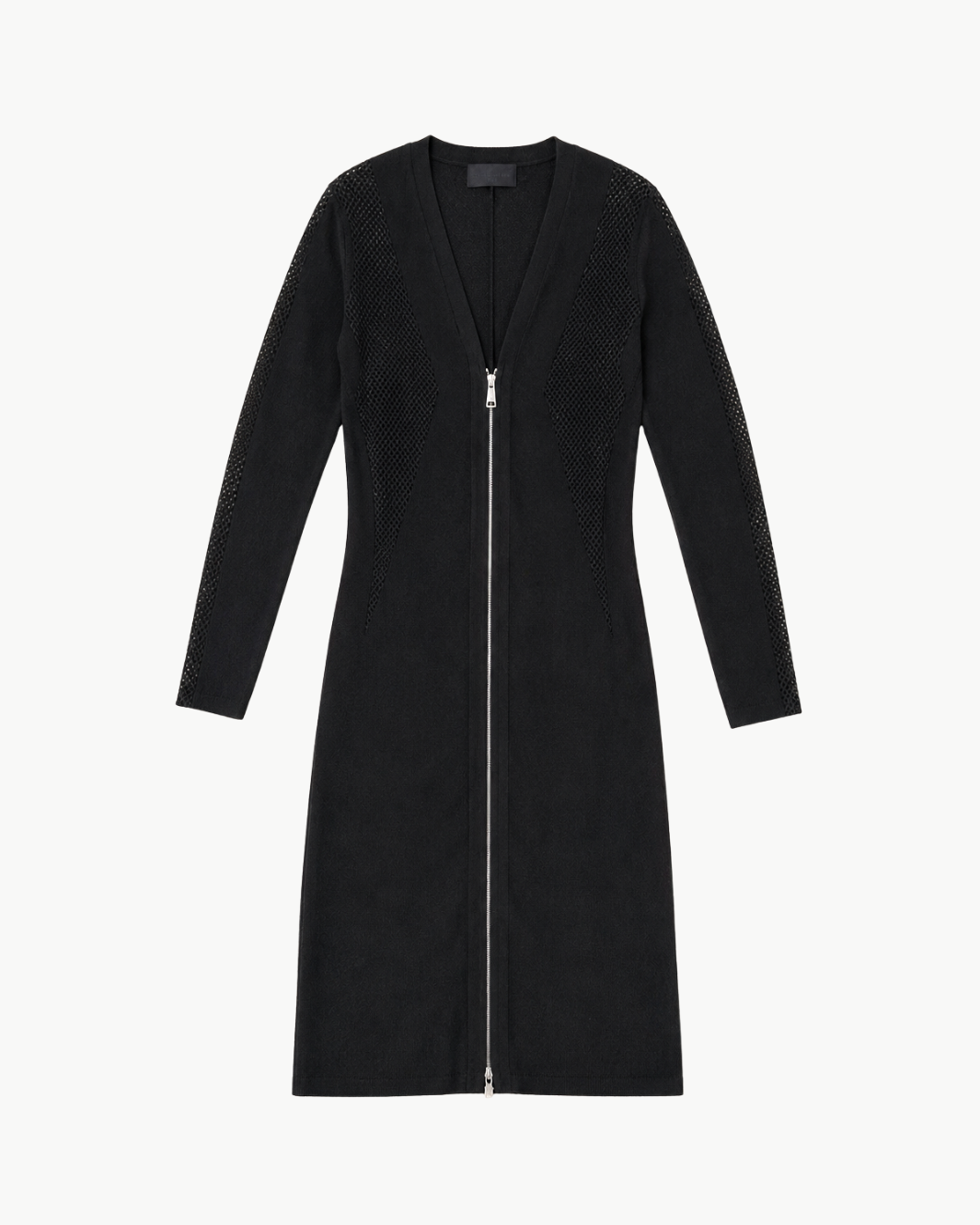Paloma Mesh Zip Front Dress