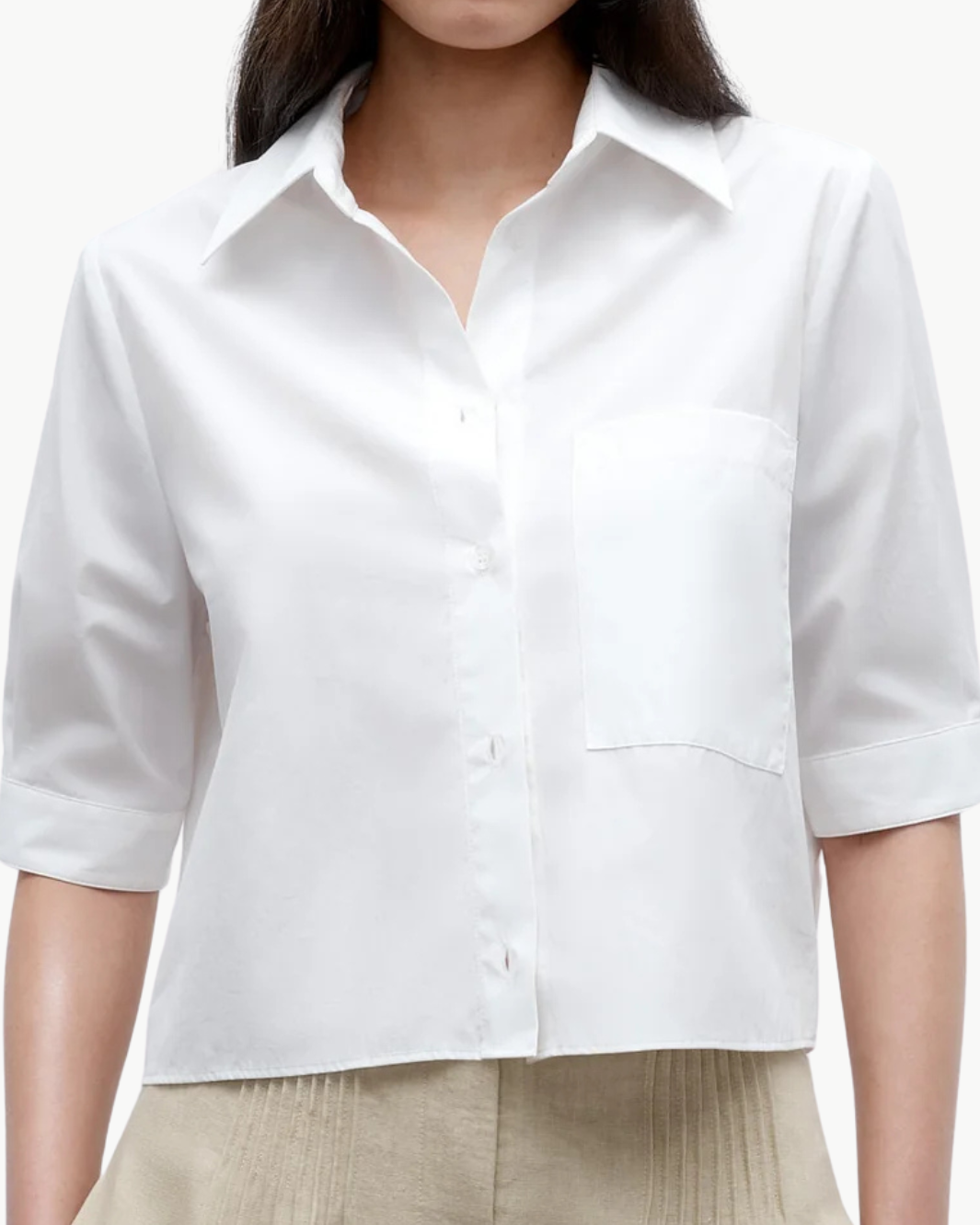 Short Lived Shirt In White