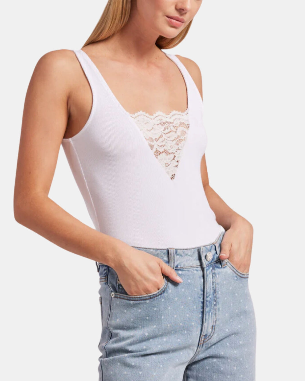 NANCY LACE TANK by Generation Love - Romi Boutique