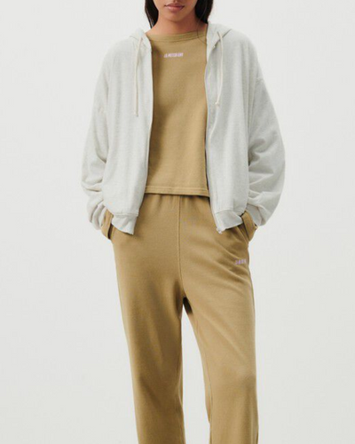 WOMEN'S HOODIE YPAWOOD IN HEATHER GREY