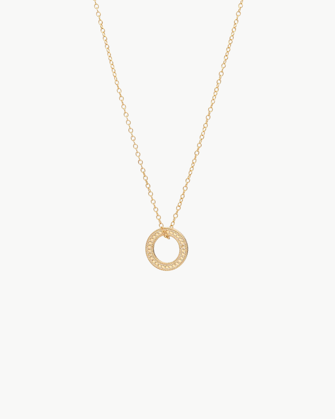 Anna Beck Circle of Life Open O Charity Necklace at Romi Boutique