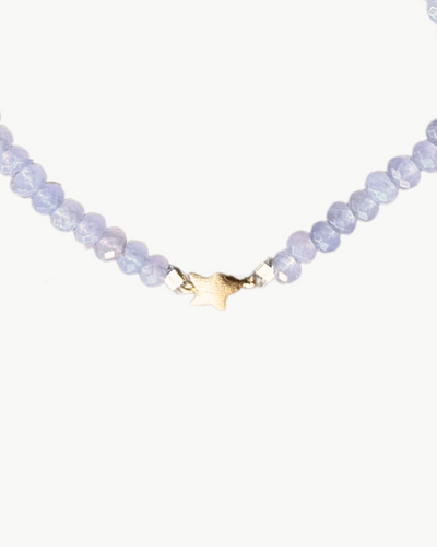 SKINNY CHARM BRACELET IN LAVENDER