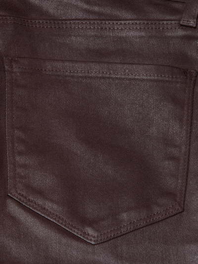 SELMA COATED BOOTCUT JEAN IN CHOCOLATE