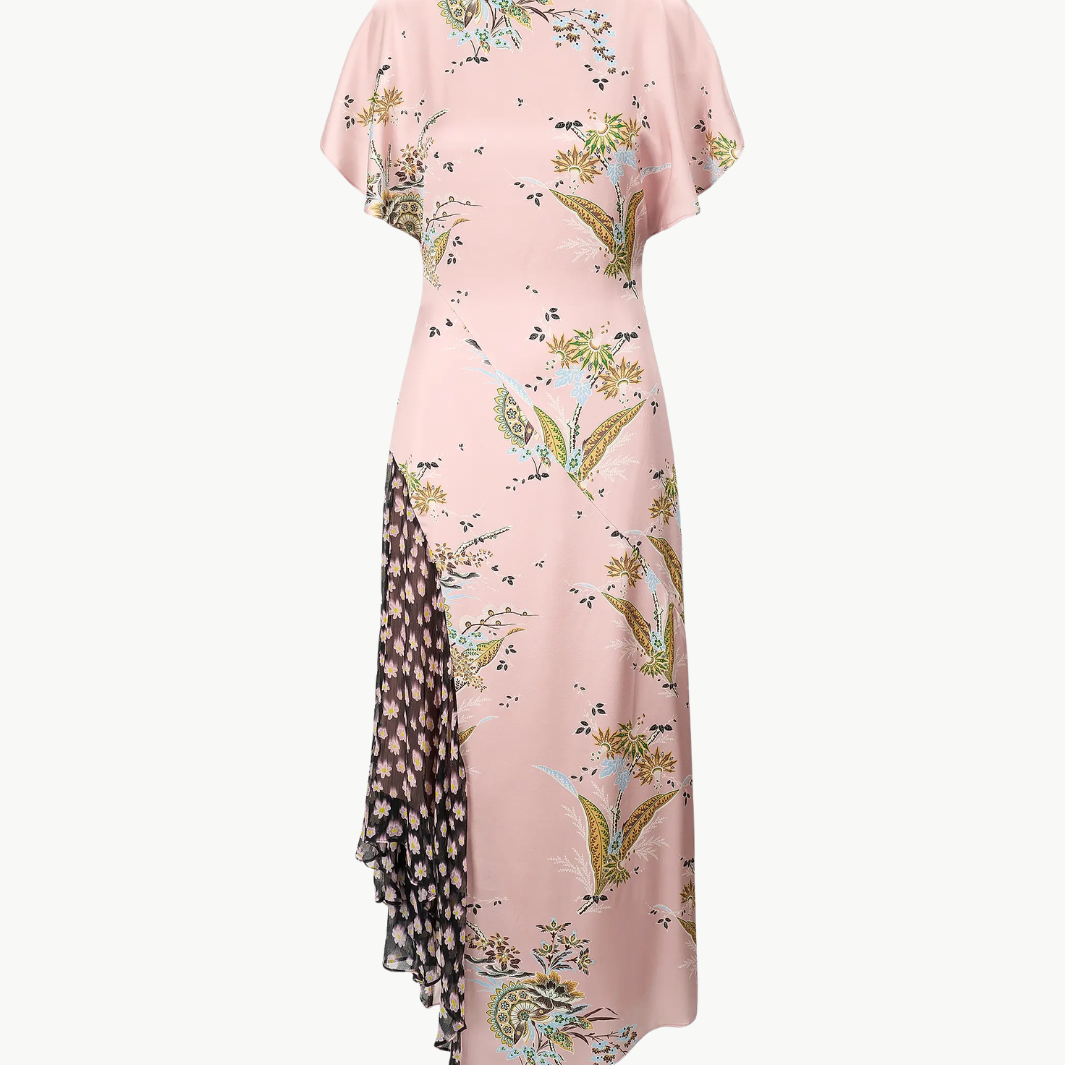 Fawn Silk Dress