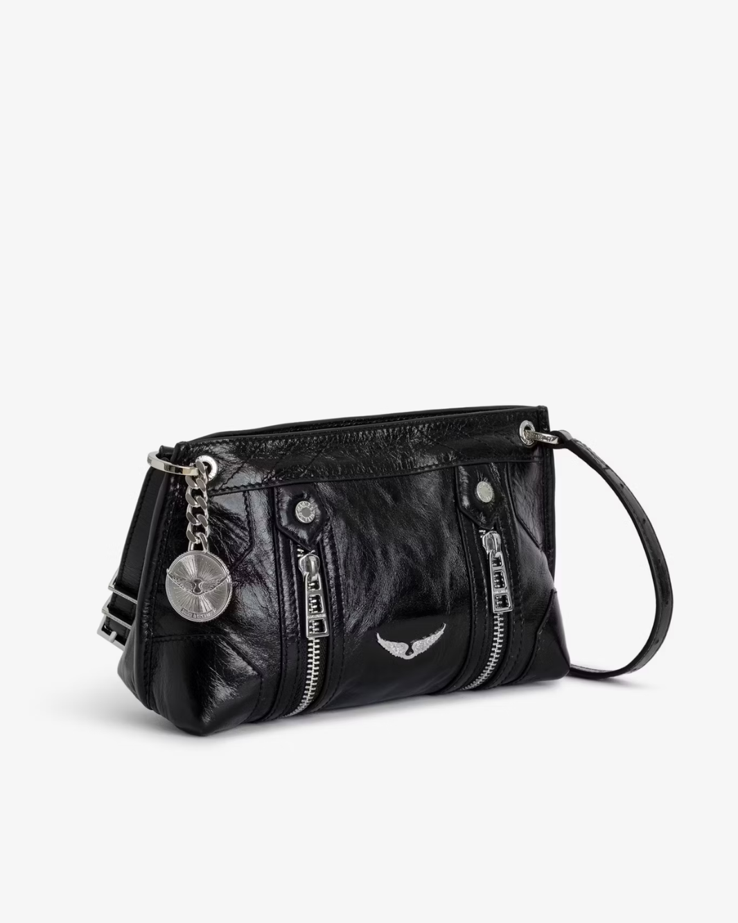 SUNNY MOOD MINI BAG VINTAGE PATENT CROSSBODY