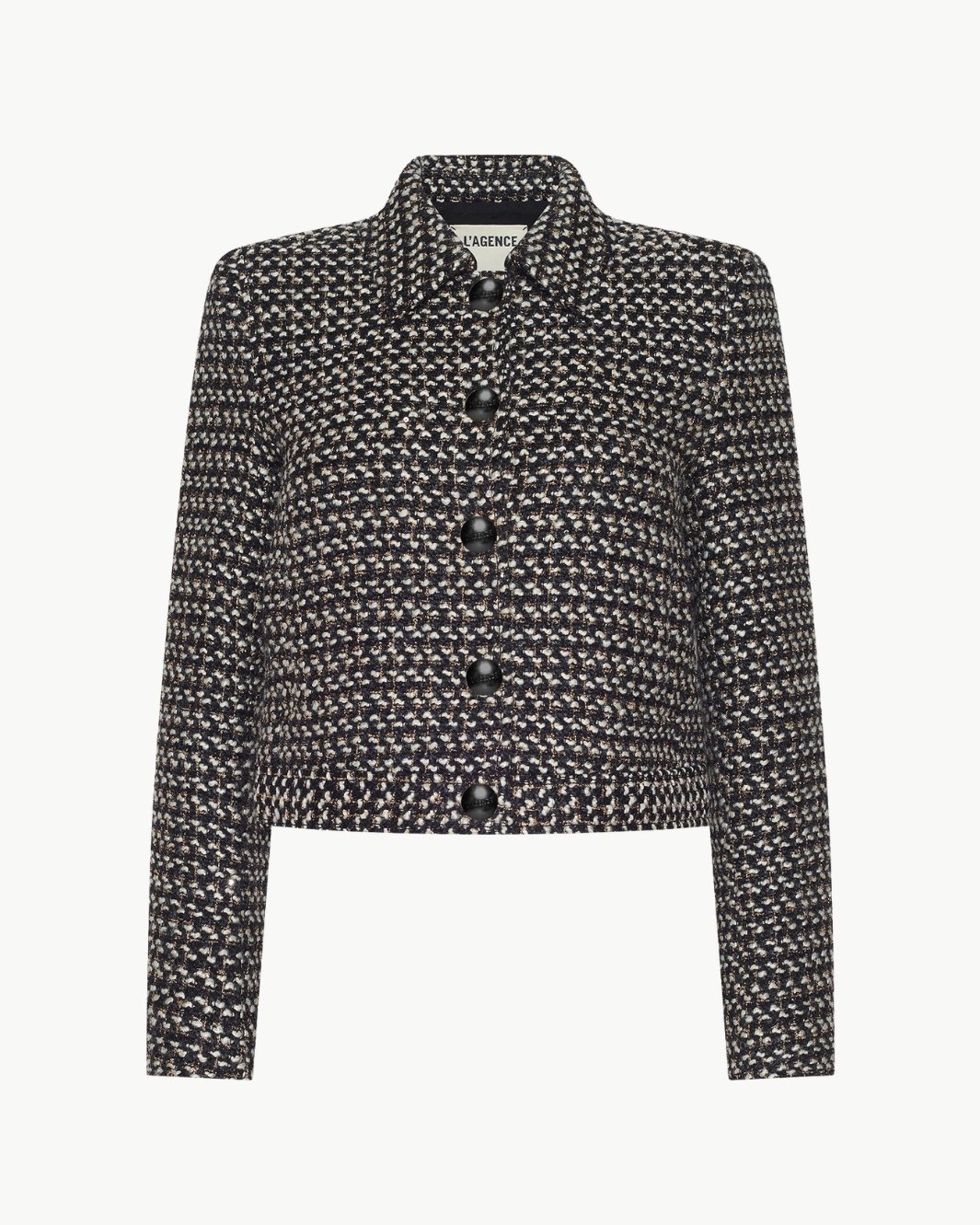 Marla Tweed Cropped Jacket