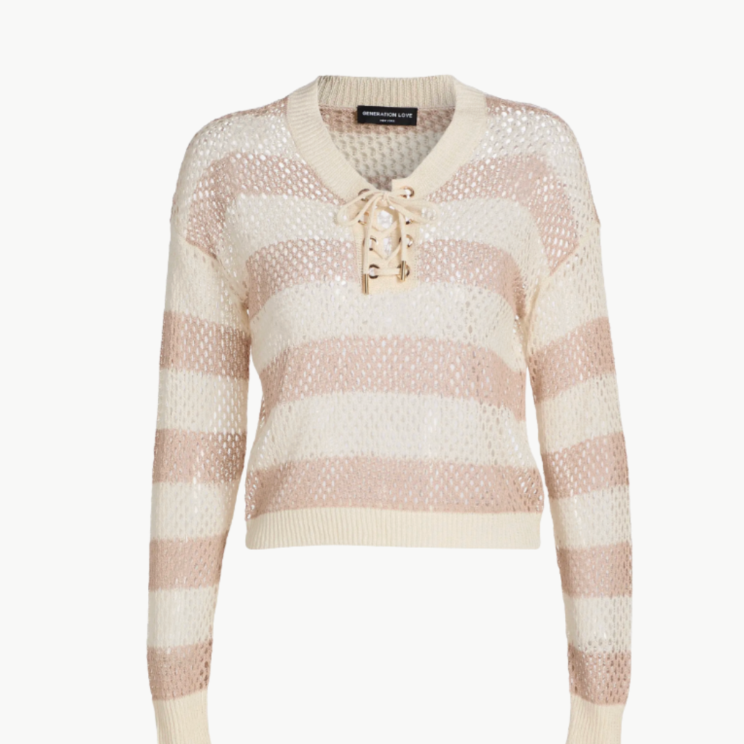 Samantha Stripe Sweater