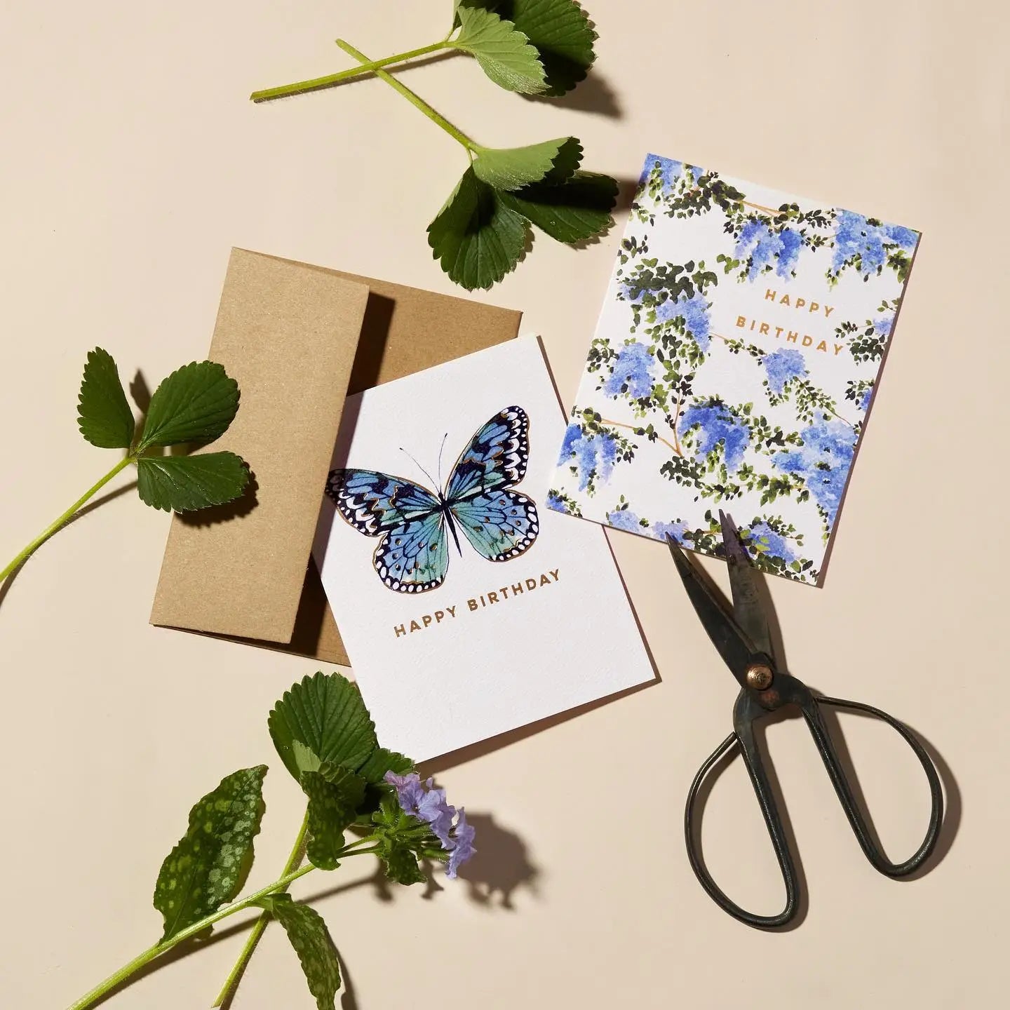 Abigail Jayne Design Wisteria Birthday Greeting Card at Romi Boutique