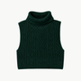 Saige Cropped Cashmere Turtleneck