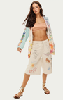 Me369 MYKONOS PRINTED CARDIGAN at Romi Boutique