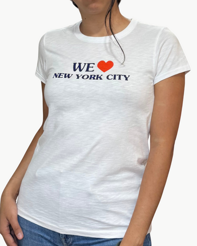 WE HEART NYC TEE IN WHITE - Romi Boutique