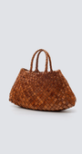 Dragon Diffusion SANTA CROCE SMALL IN TAN at Romi Boutique