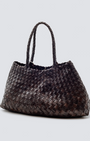 Dragon Diffusion SANTA CROCE BIG IN DARK BROWN at Romi Boutique