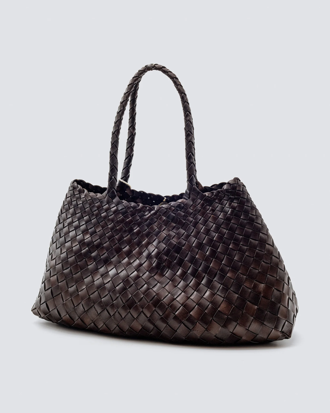Dragon Diffusion SANTA CROCE BIG IN DARK BROWN at Romi Boutique