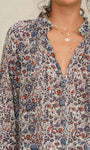Mabe Cass Print Top at Romi Boutique