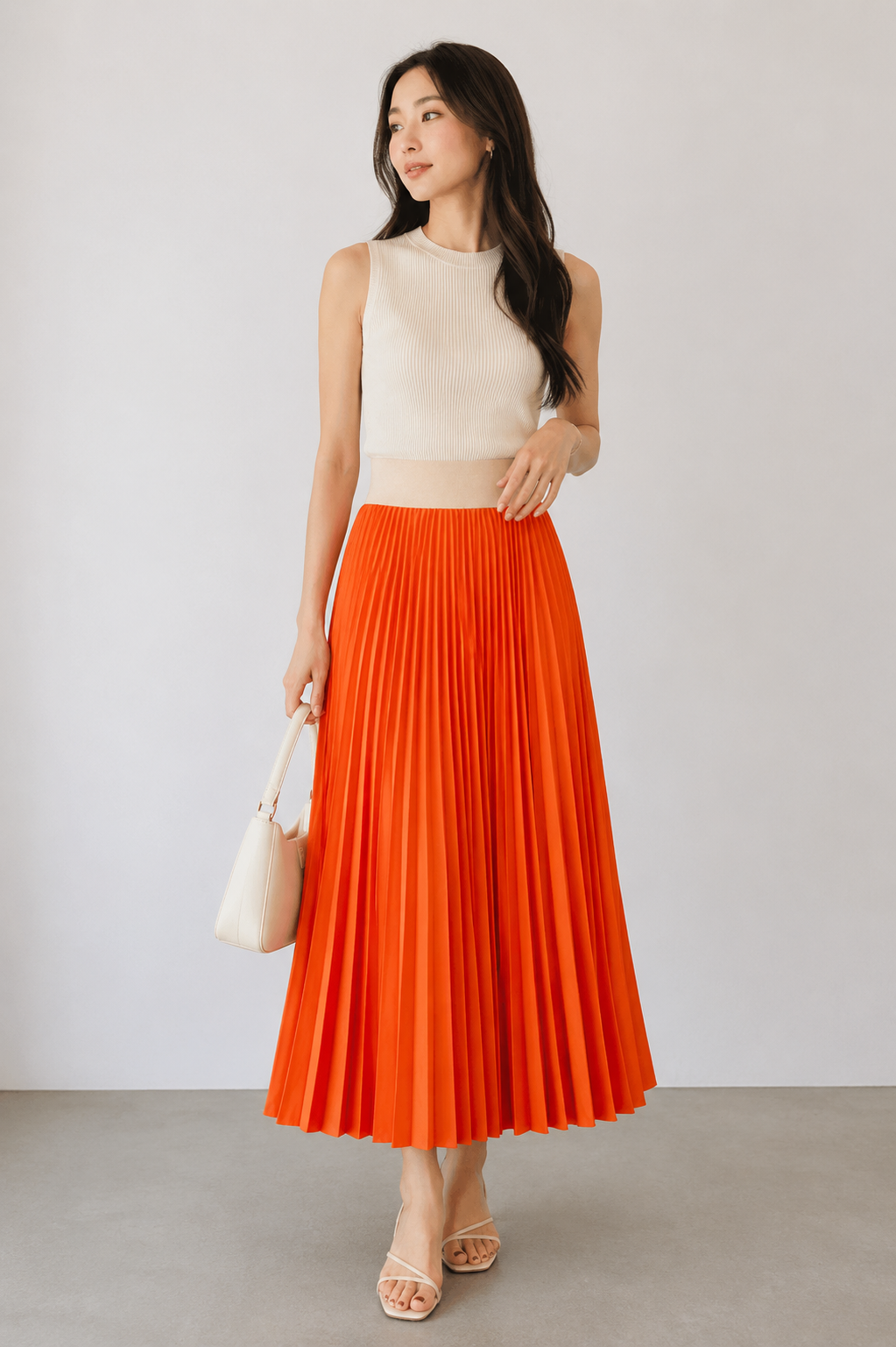 Classic Satin Skirt