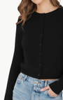 Autumn Cashmere BRUSHED BABY CARDIGAN at Romi Boutique