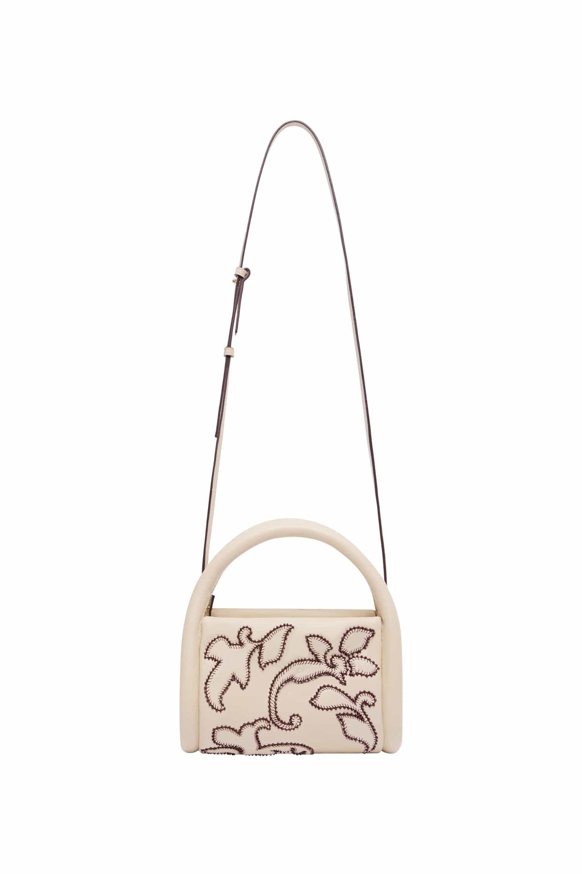 Alemais Duke Leather Applique Bag at Romi Boutique