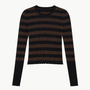 Cotton Ribbed Longsleeve Top