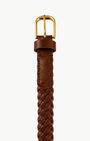 Nili Lotan Braided Jane Belt at Romi Boutique