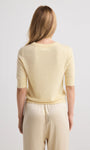 W.Cashmere Celina Short Sleeves Sweater at Romi Boutique