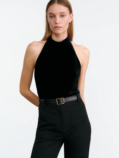PENELOPPE TOP IN BLACK