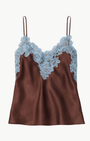 A.L.C Hana Satin and Lace Camisole Top at Romi Boutique