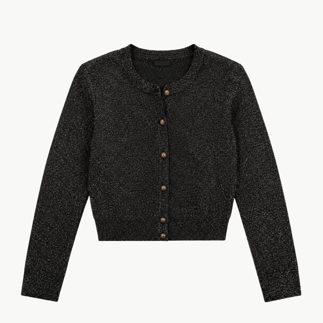 W.Cashmere Diana Lurex Sweater at Romi Boutique