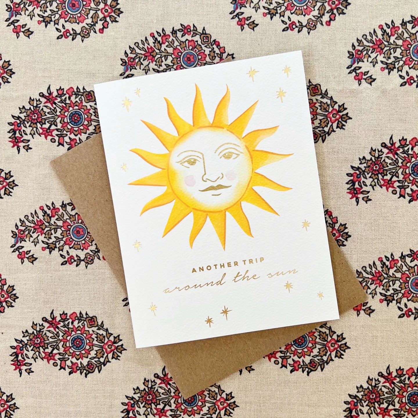 Abigail Jayne Design Another Trip Around the Sun Greeting Card at Romi Boutique