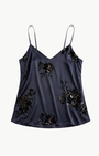 Ramy Brook Sandra V-Neck Embellished Tank Top at Romi Boutique