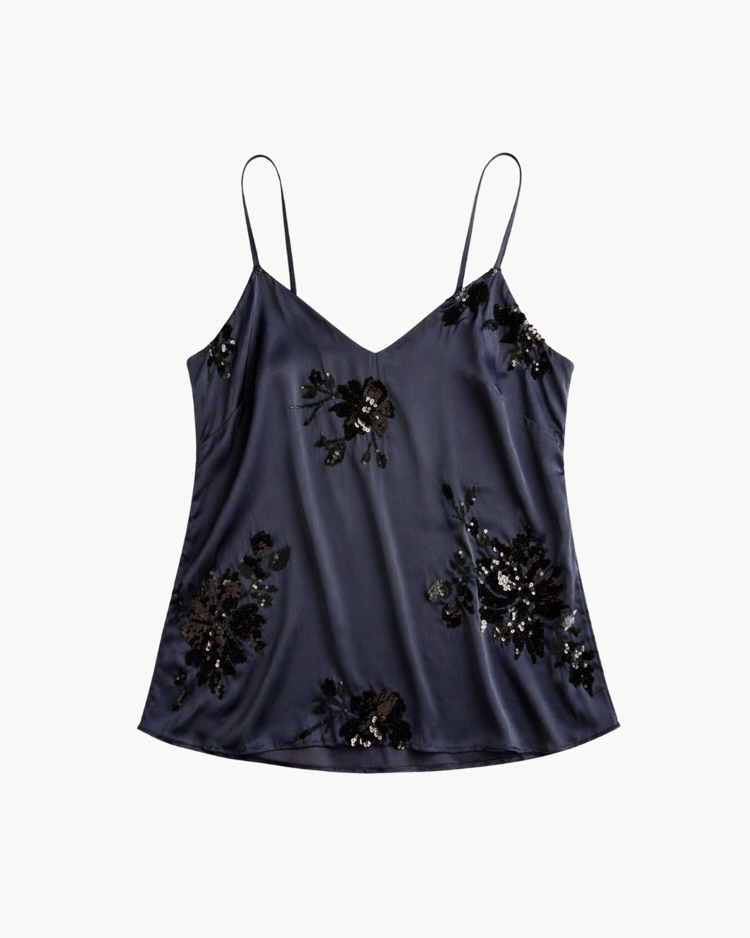 Ramy Brook Sandra V-Neck Embellished Tank Top at Romi Boutique