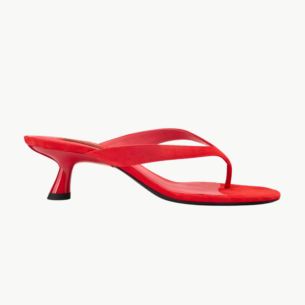 Simon Miller Suede Beep Thong at Romi Boutique