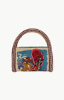 Alemais Ace Beaded Barrel Bag at Romi Boutique