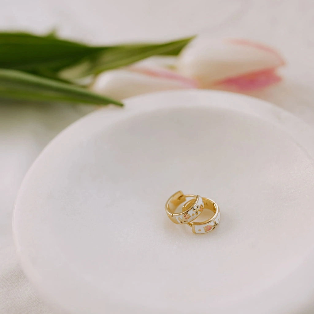 Romi Eloise Tea Cup Hoops at Romi Boutique