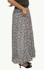 CHIFFON SKIRT IN FLORAL PRINT - Romi Boutique