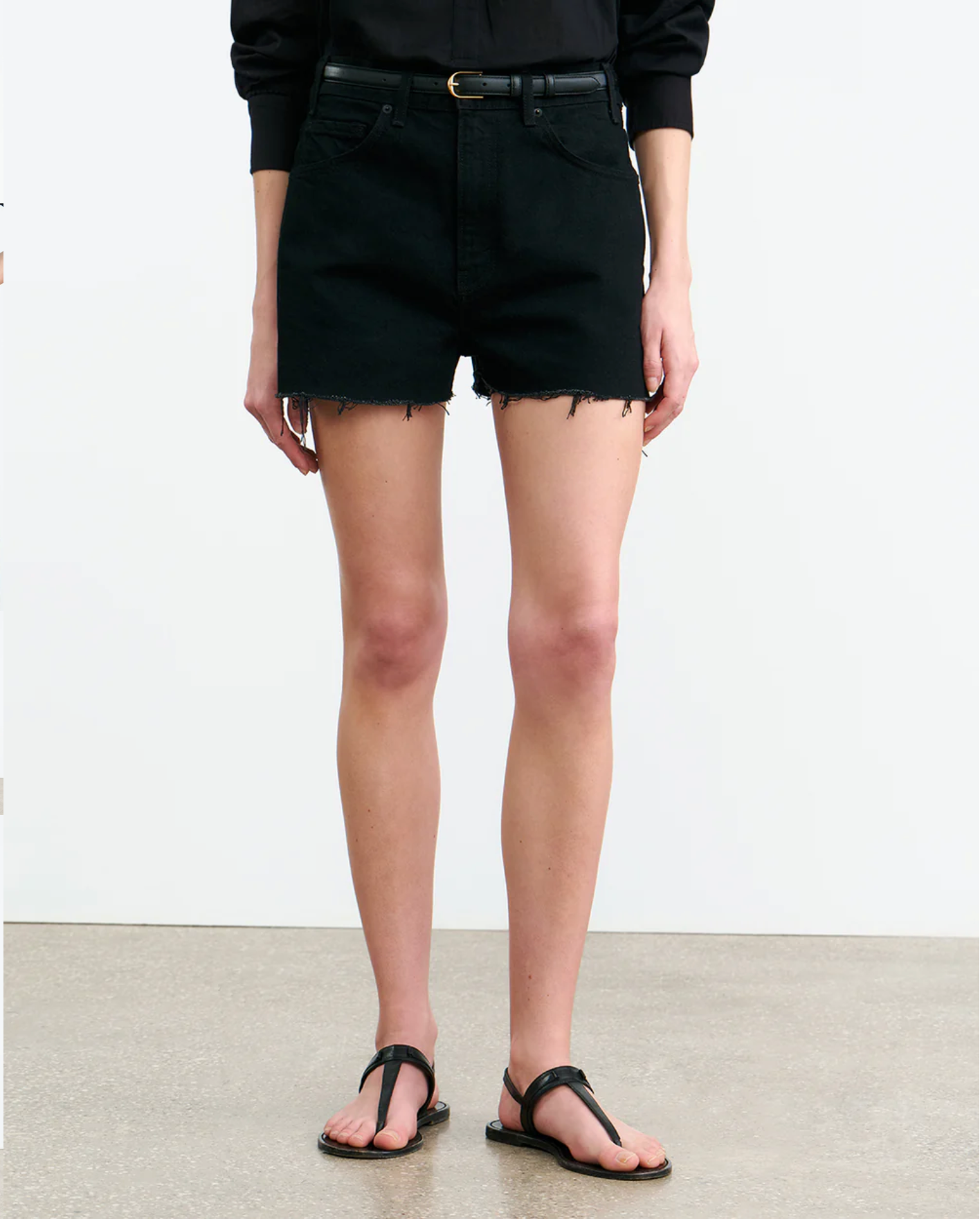 Nili Lotan COBAIN DENIM SHORT at Romi Boutique