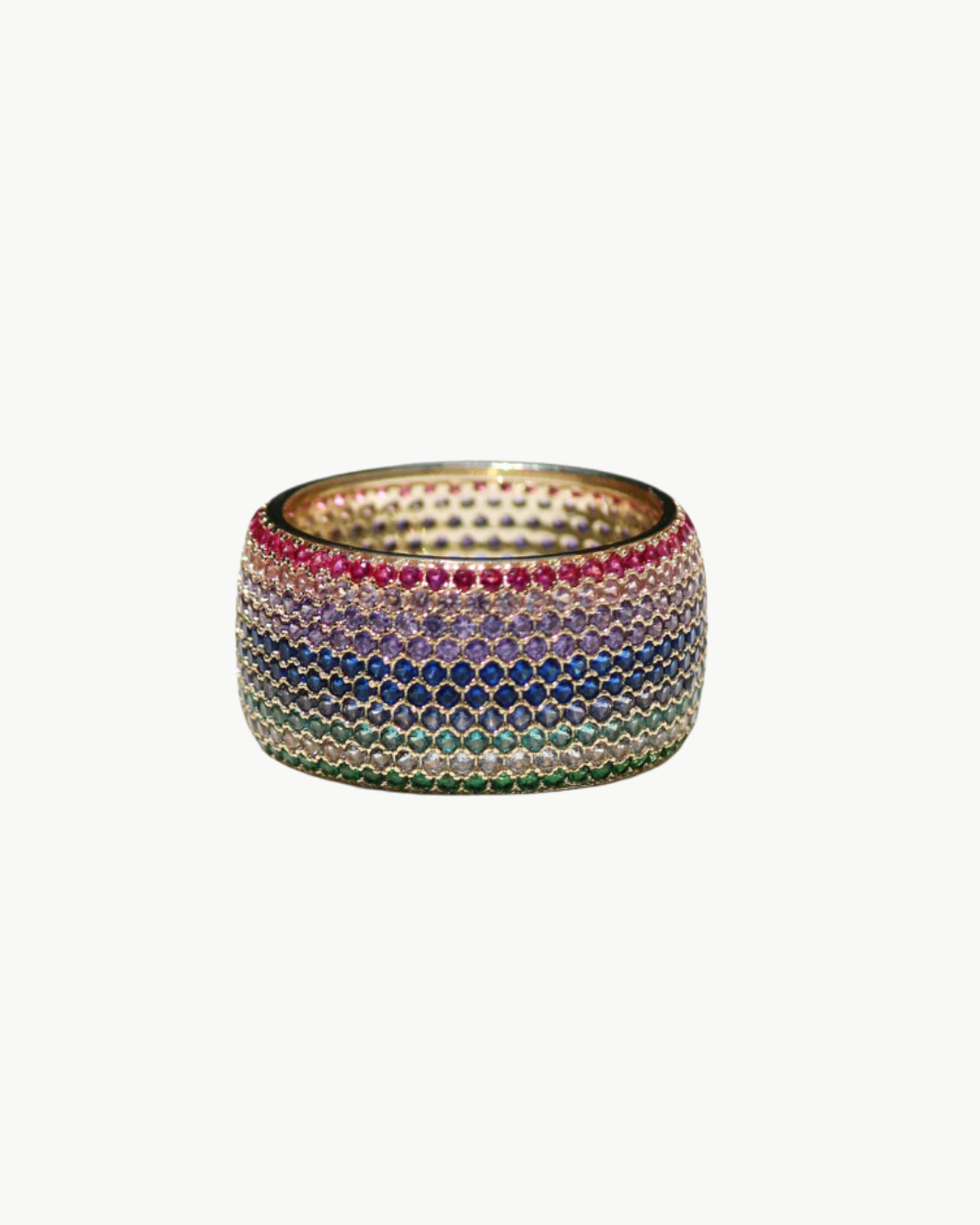 Native Gem BILLIONAIRE RING IN BLOSSOM at Romi Boutique