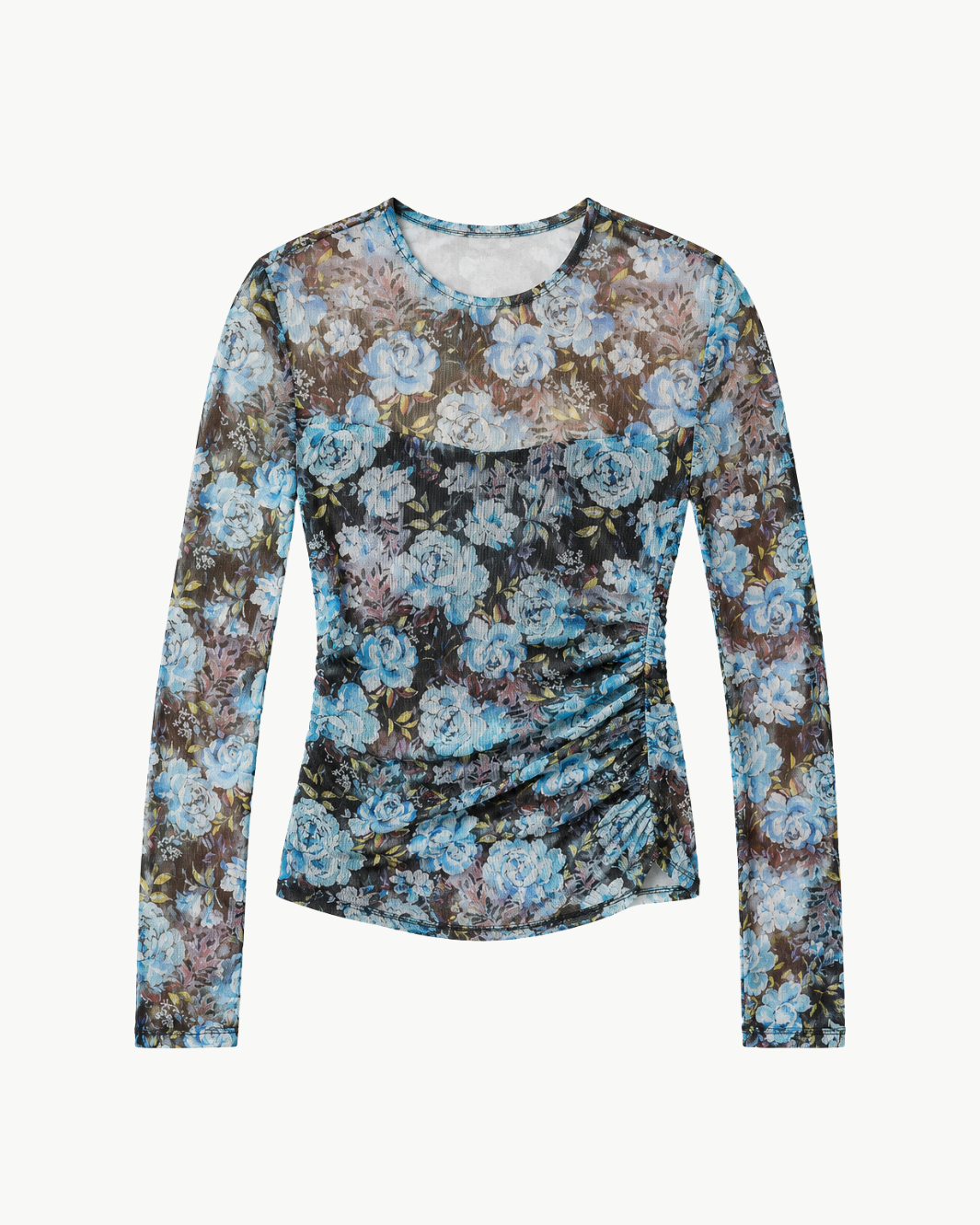 Vivi Floral Mesh Top