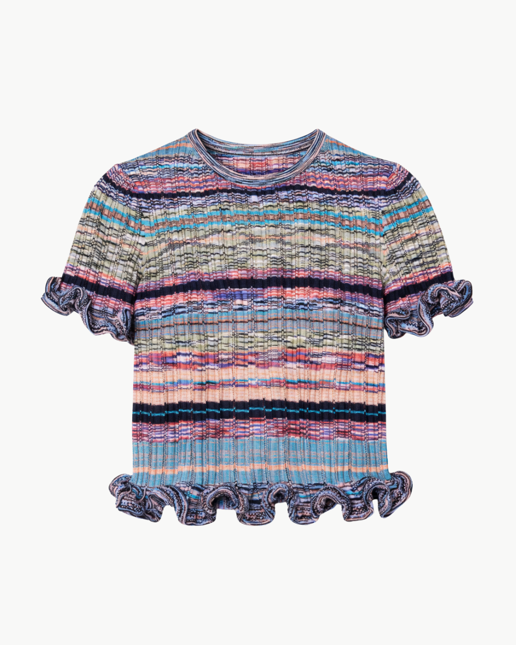 MIYA SHORT SLEEVE KNIT TOP