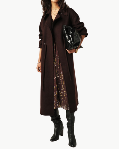 KATE COAT IN CHOCOLAT