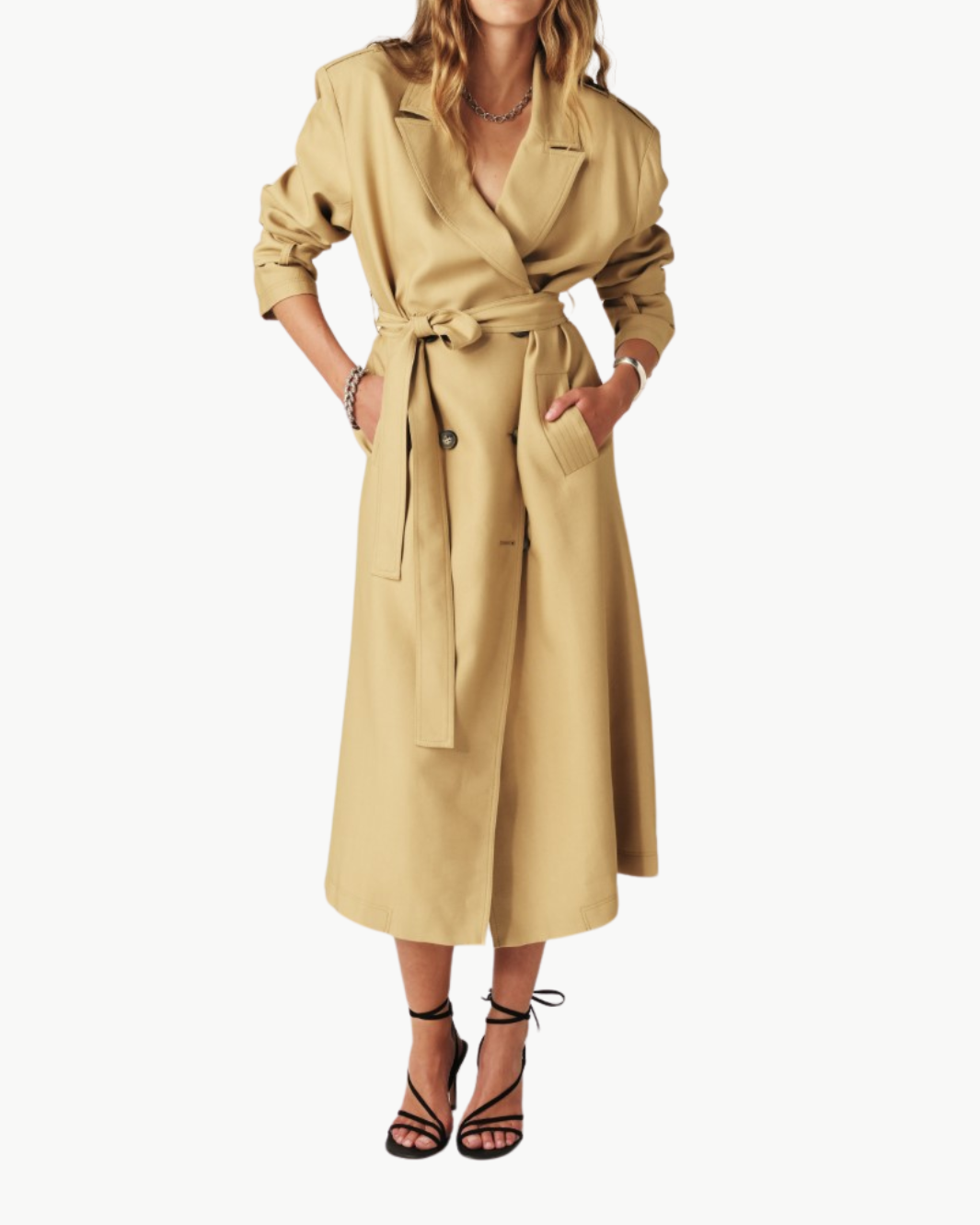 THYM TRENCH IN BEIGE