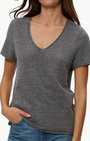 VERA TEE IN CHARCOAL by Michael Stars - Romi Boutique