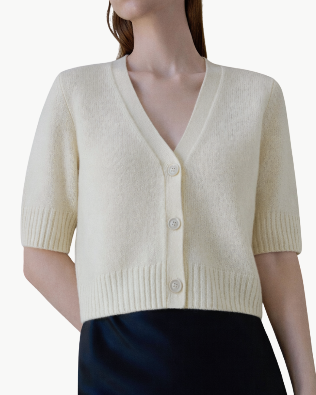 W.Cashmere ELODIE CASHMERE CARDIGAN at Romi Boutique