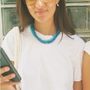 Alexa Leigh Iris Necklace at Romi Boutique