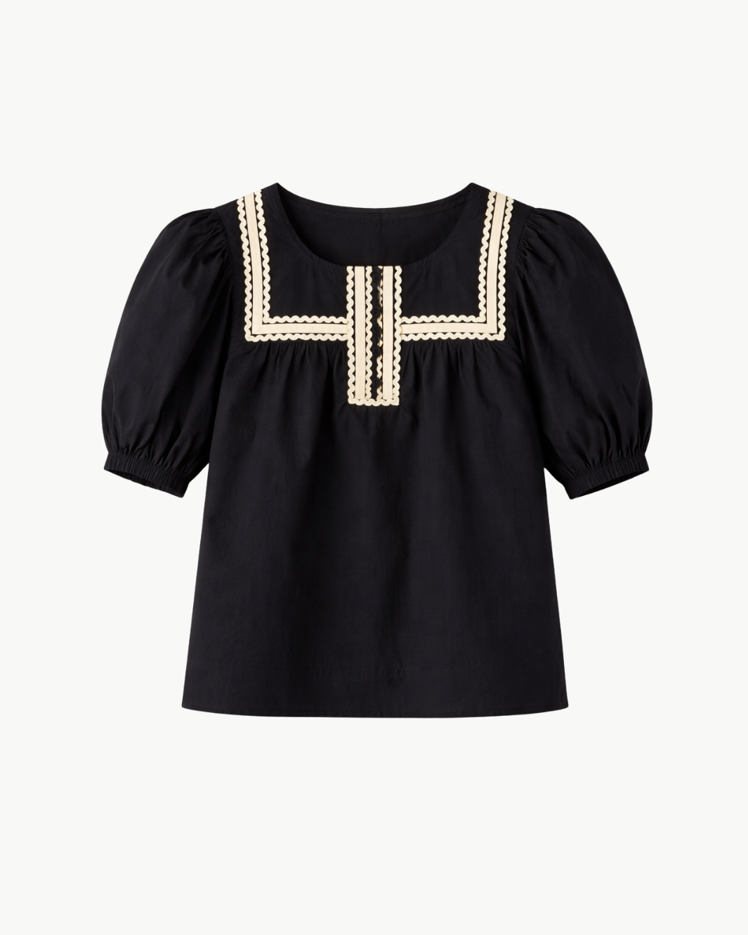 Ulla Johnson Lia Puff Sleeve Top at Romi Boutique
