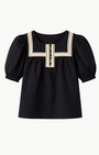 Ulla Johnson Lia Puff Sleeve Top at Romi Boutique