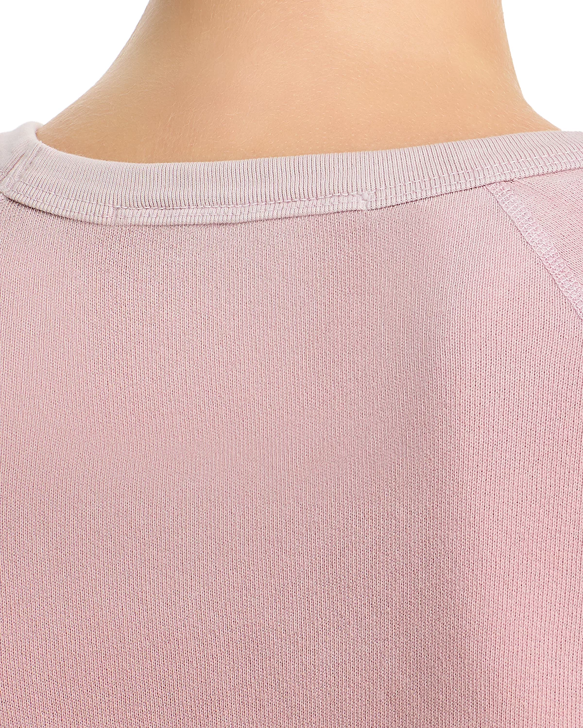 LUCKY RABBITS SWEATSHIRT IN BALLERINA RABBIT