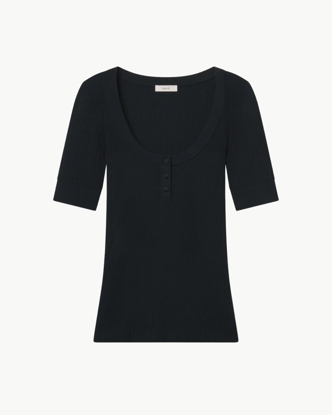 Alette Fine Cotton Knit Top
