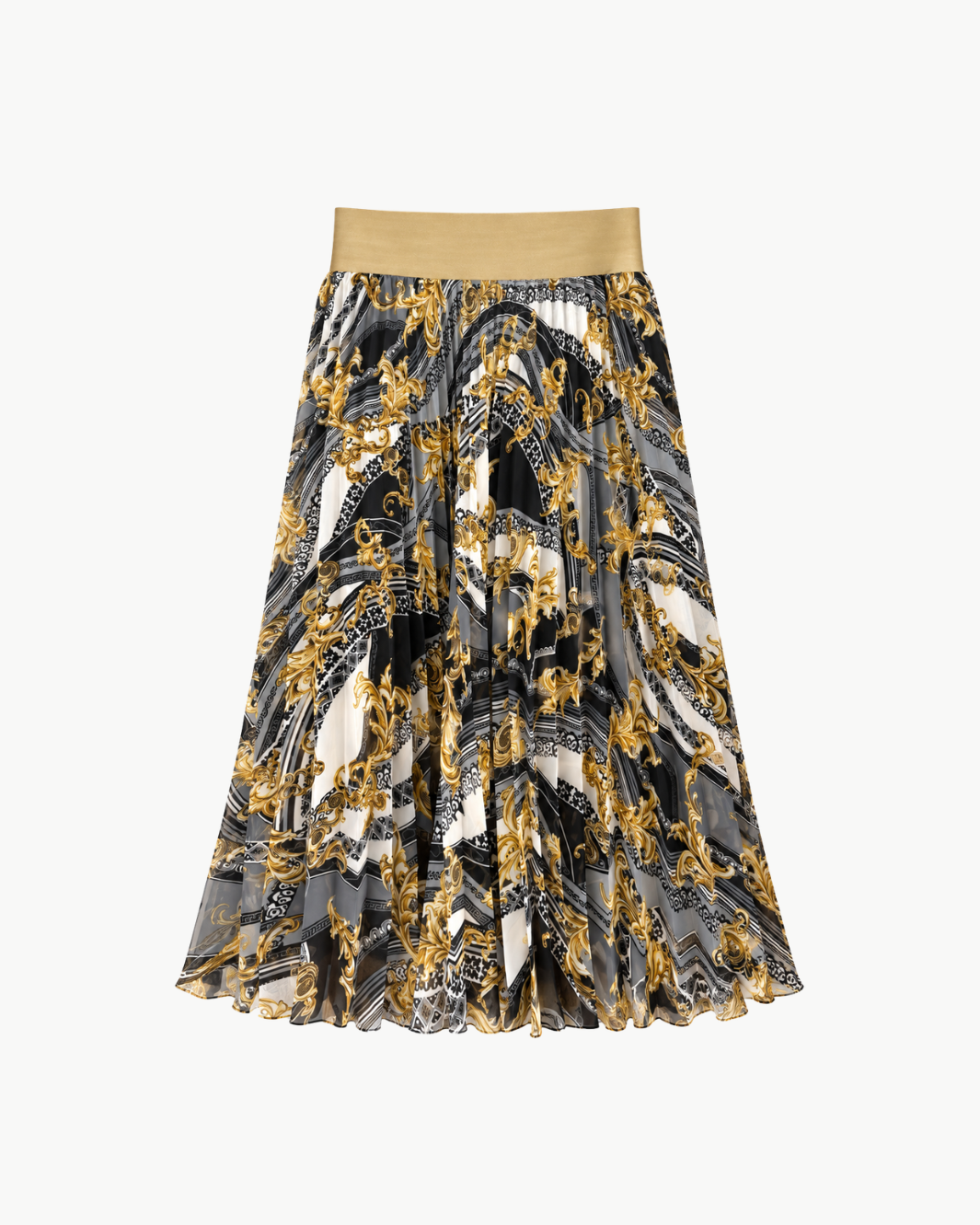 Loyd/Ford Midi-Length Chiffon Skirt at Romi Boutique