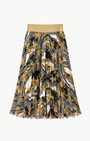 Loyd/Ford Midi-Length Chiffon Skirt at Romi Boutique